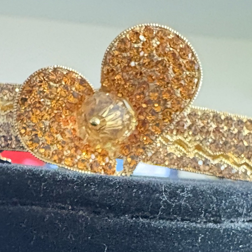 Gold Glitter Hair Clip